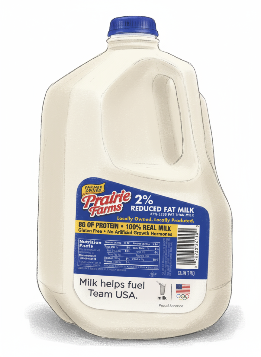 2% milk