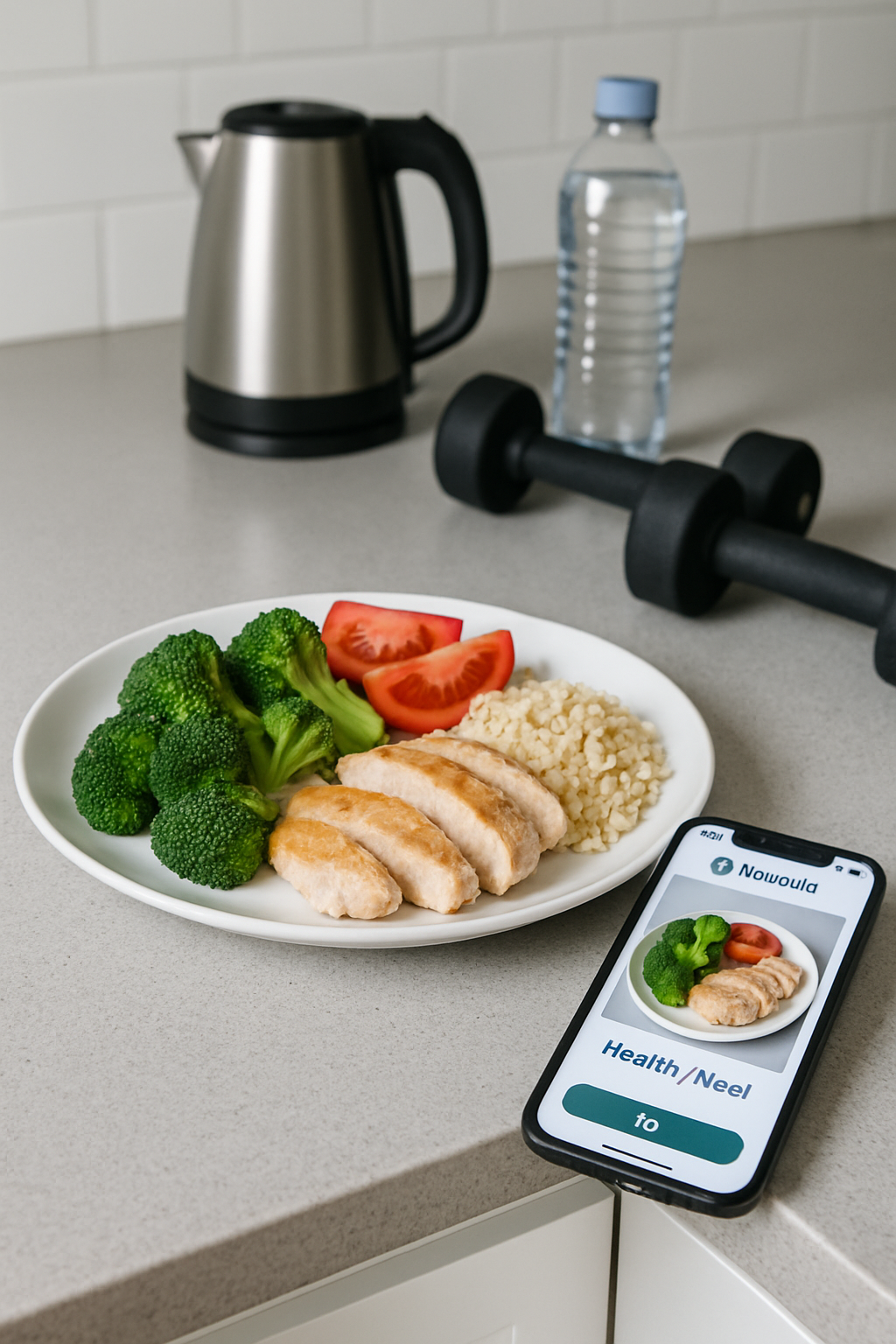 A confident person ready for their red carpet moment after a successful body transformation using an AI nutrition coach.