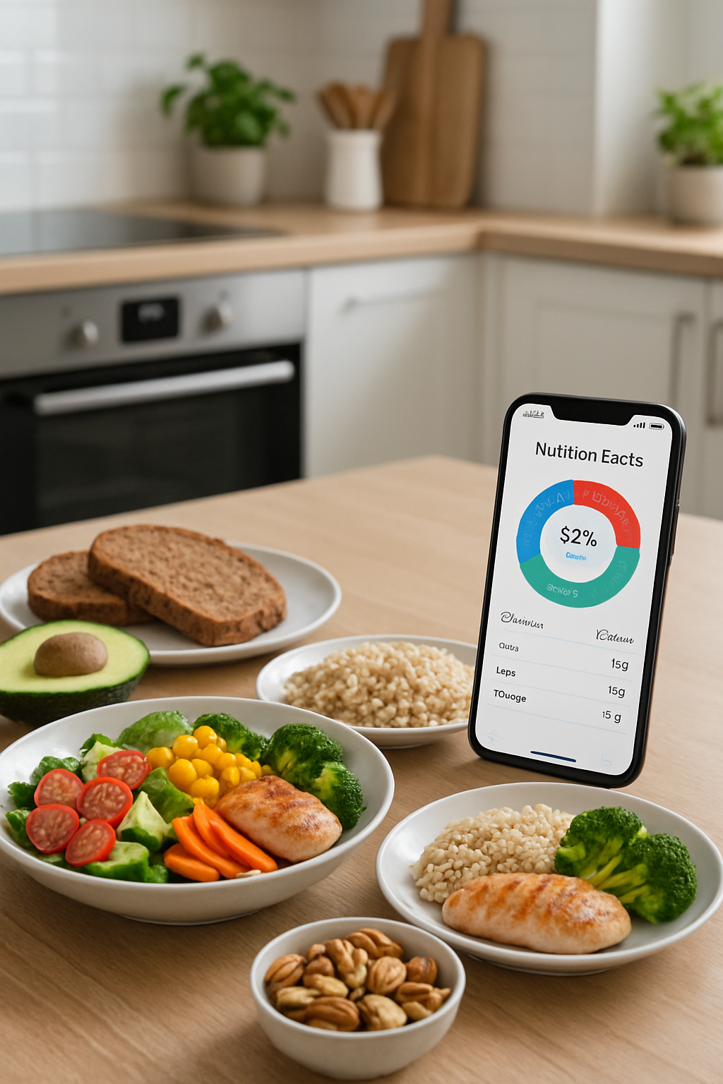 A dynamic anime-style image of a plate of healthy food with a glowing grimoire next to it, symbolizing the Black Clover nutrition guide