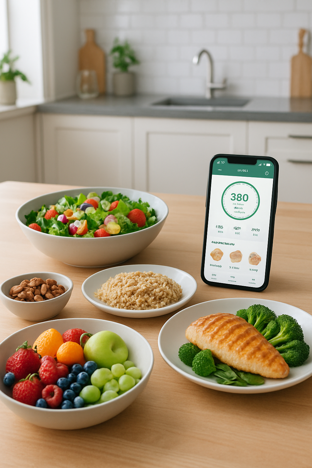 SnapEat AI food recognition app displaying nutrition tracking for Aston Villa inspired fitness routine