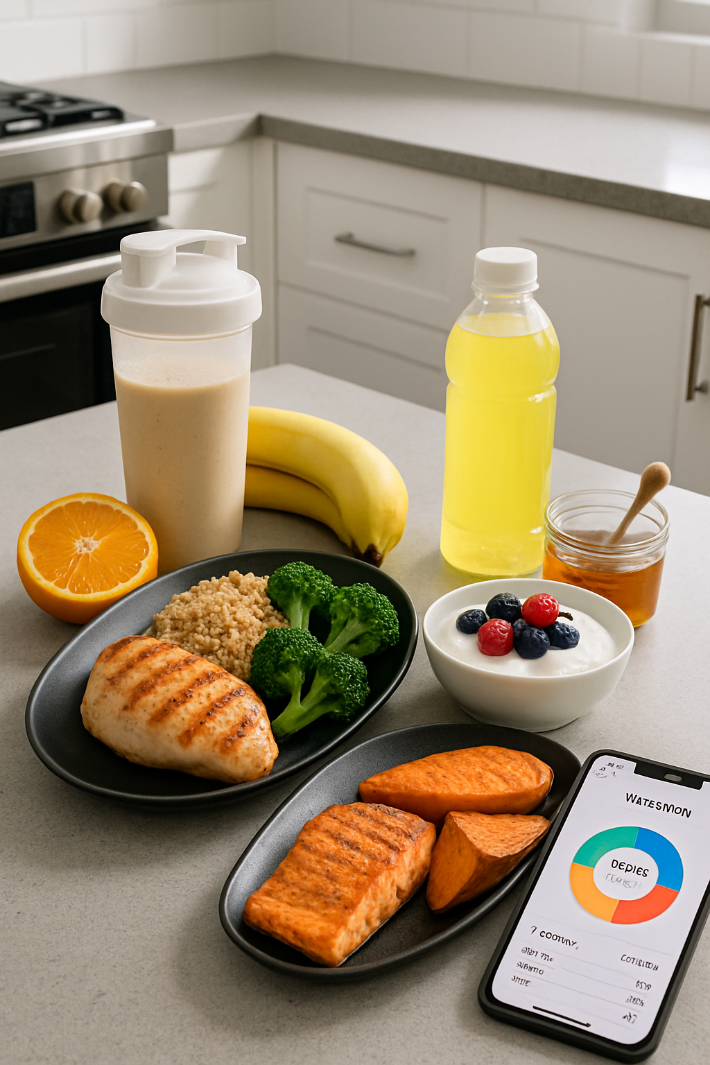 Elite basketball players during a game, illustrating the importance of a proper athlete diet plan.