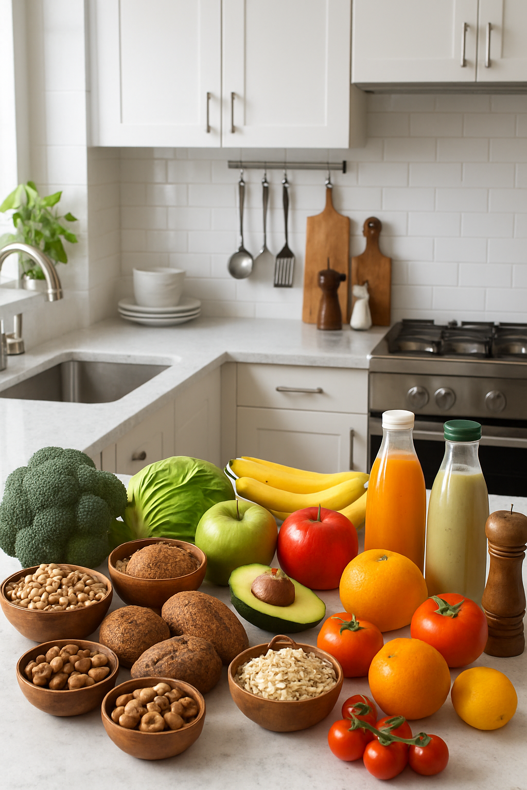 A close-up of a healthy and balanced meal on a plate, representing one of the key strategies for weight loss with SnapEat AI.