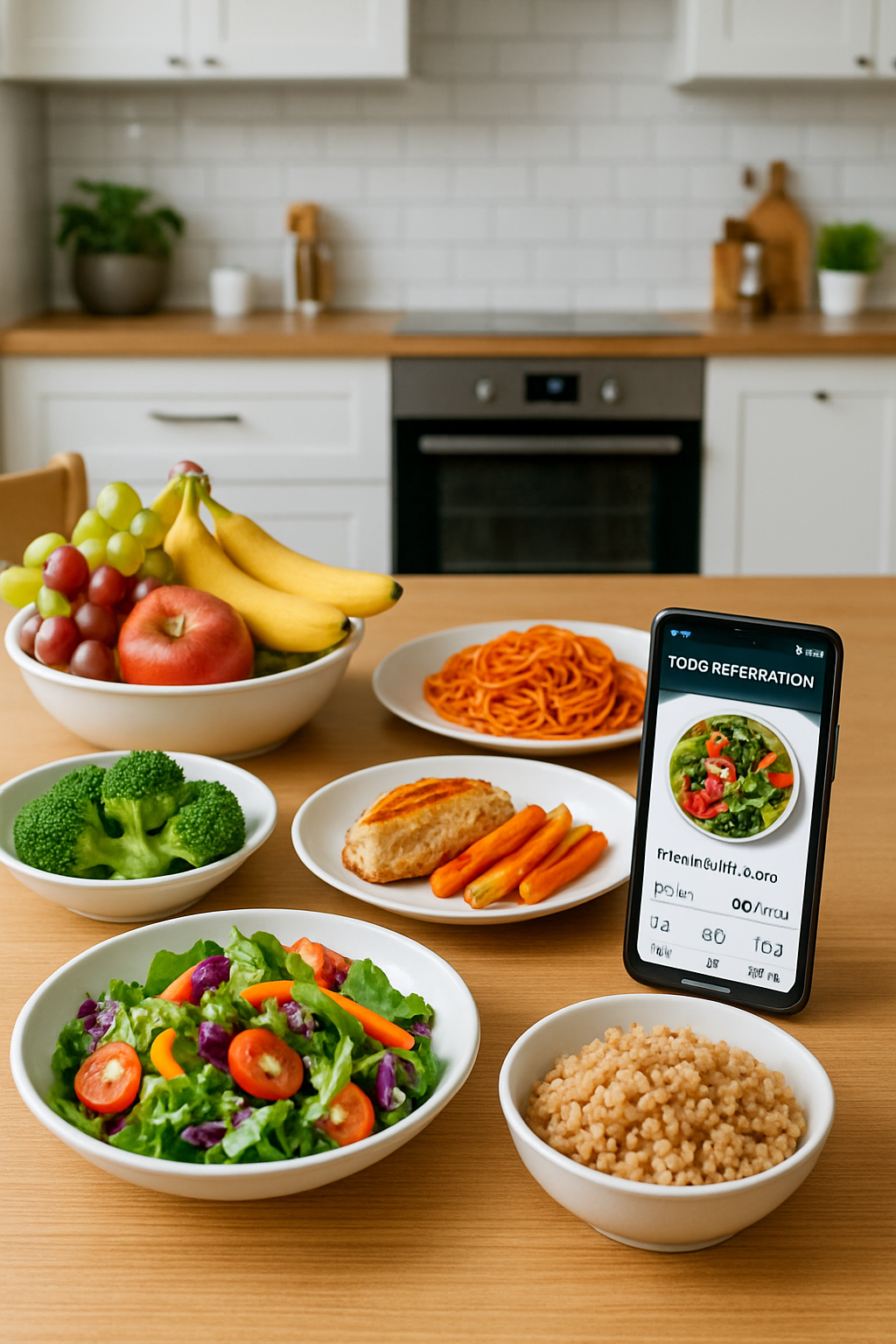 A person using the SnapEat AI coach app to track their meal with food recognition technology.