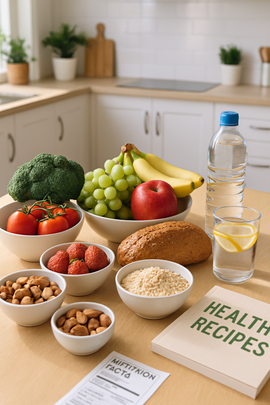 A person using the SnapEat AI app on their phone to track a healthy meal.