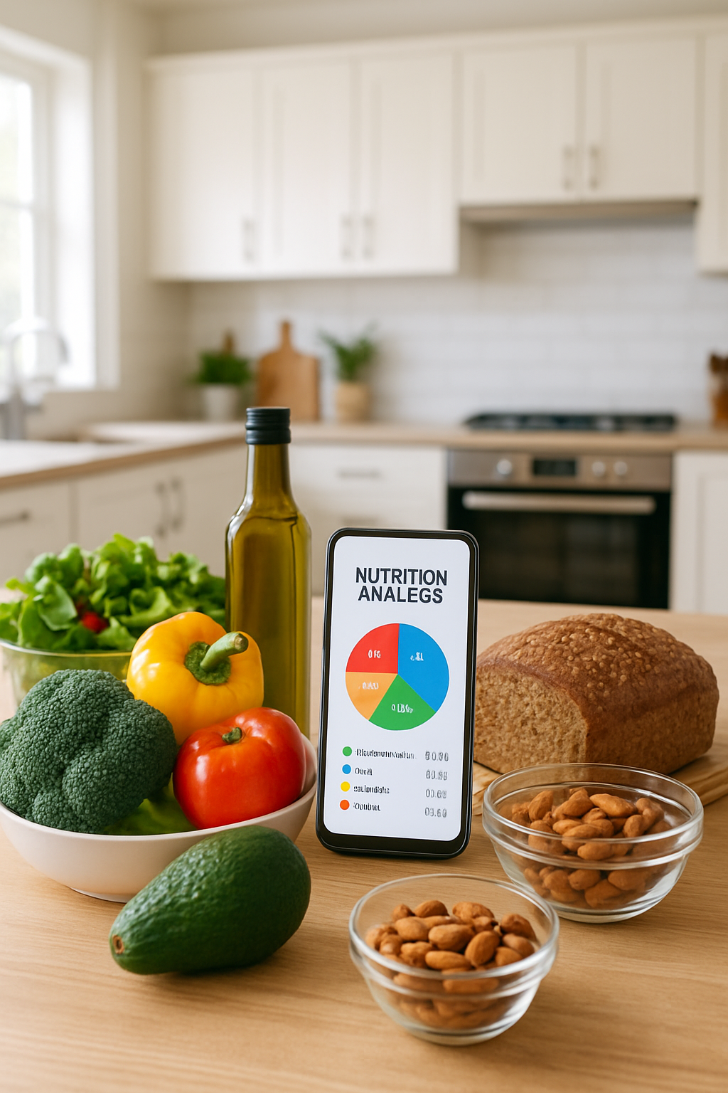 A happy mother and daughter review a healthy meal on the SnapEat AI nutrition coach app, a perfect healthy Mother's Day gift.