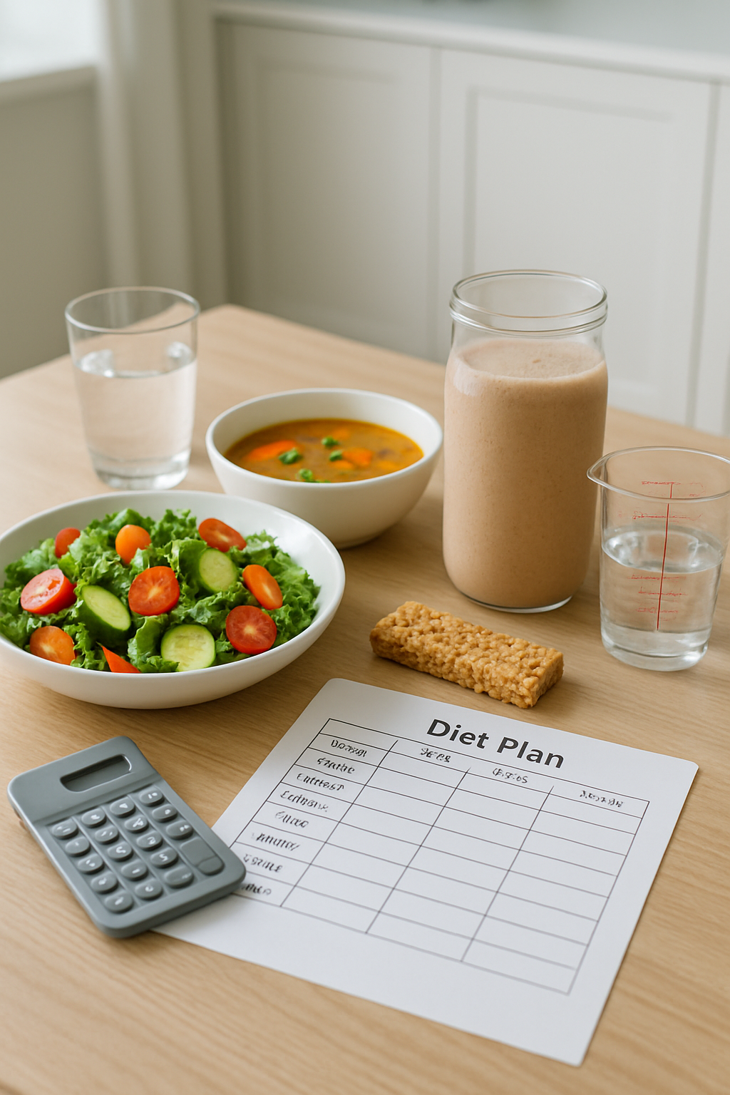 A person using the SnapEat AI application on their smartphone to scan and analyze a healthy meal on a plate.