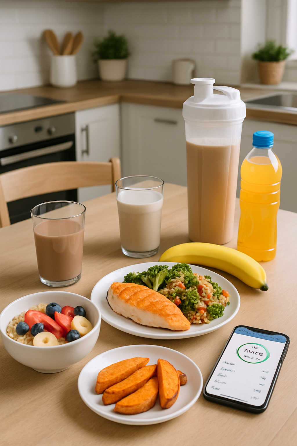 A balanced plate for baseball nutrition, showing grilled chicken, quinoa, and vegetables, key for an athlete's diet.