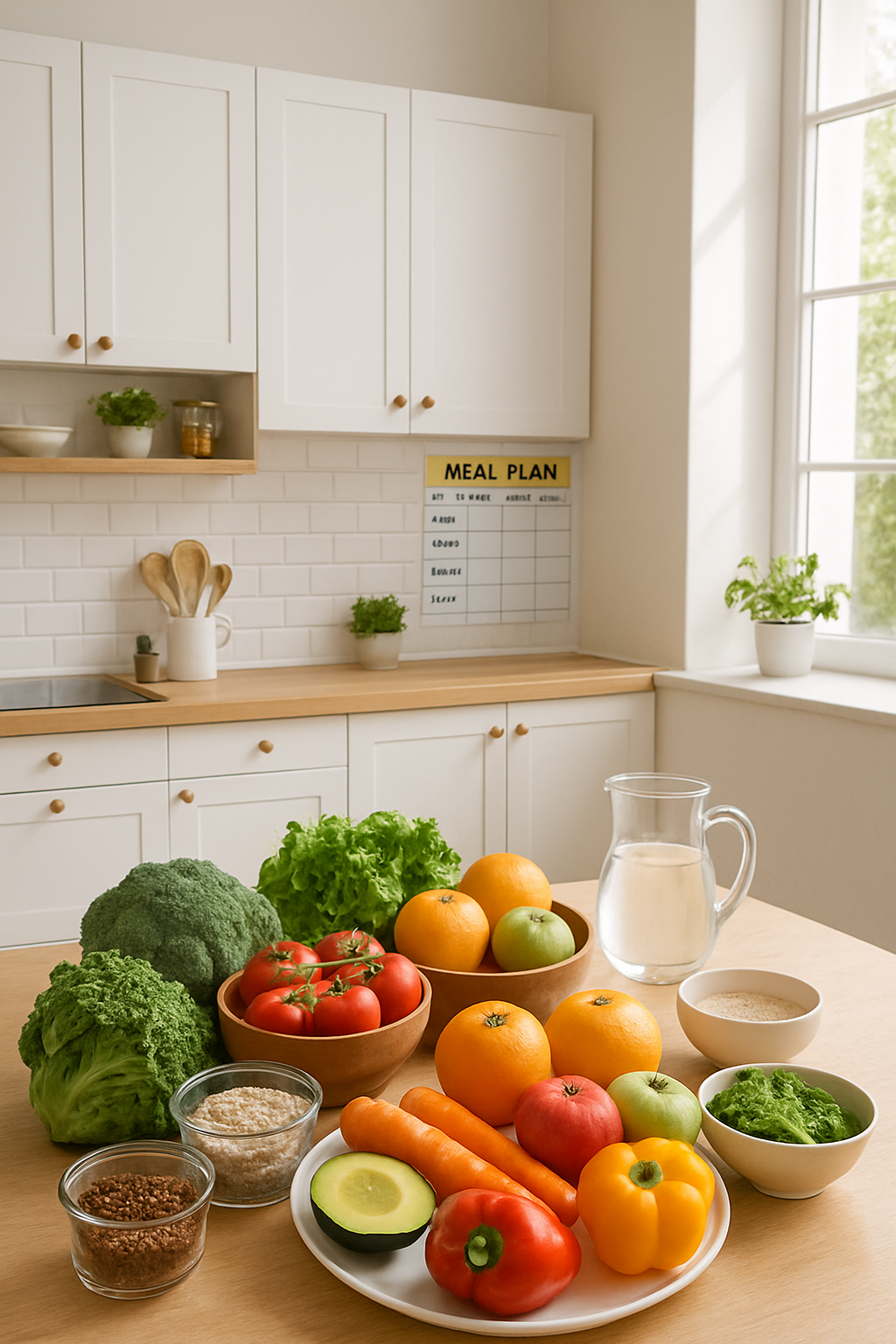 A person using the SnapEat AI app on their phone to track a healthy meal.
