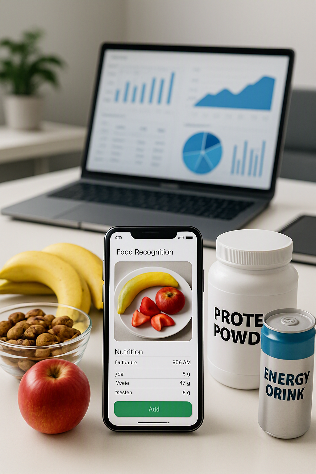 A marketing dashboard showing how SnapEat's influencer marketing AI verifies product consumption through food recognition technology.