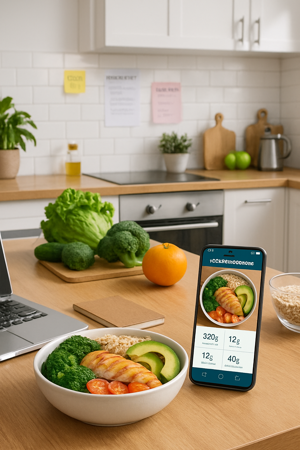A user connecting with their accountability partner on the SnapEat AI app to achieve health goals.