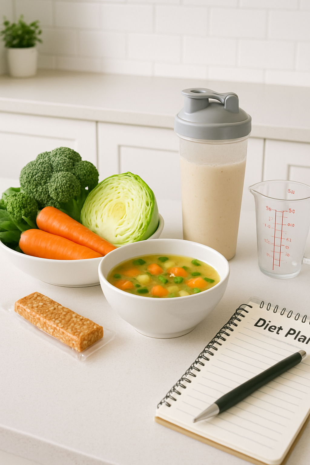 A person using the SnapEat AI app on their smartphone to track a healthy meal.