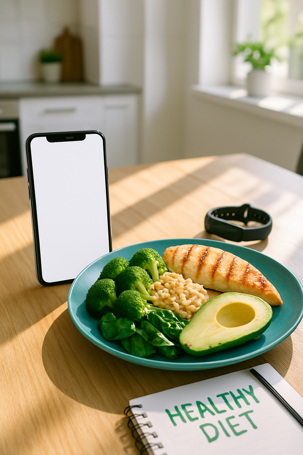 A smartphone screen showing the SnapEat AI app analyzing a healthy plate of salmon and vegetables for Pascua 2026 health goals.