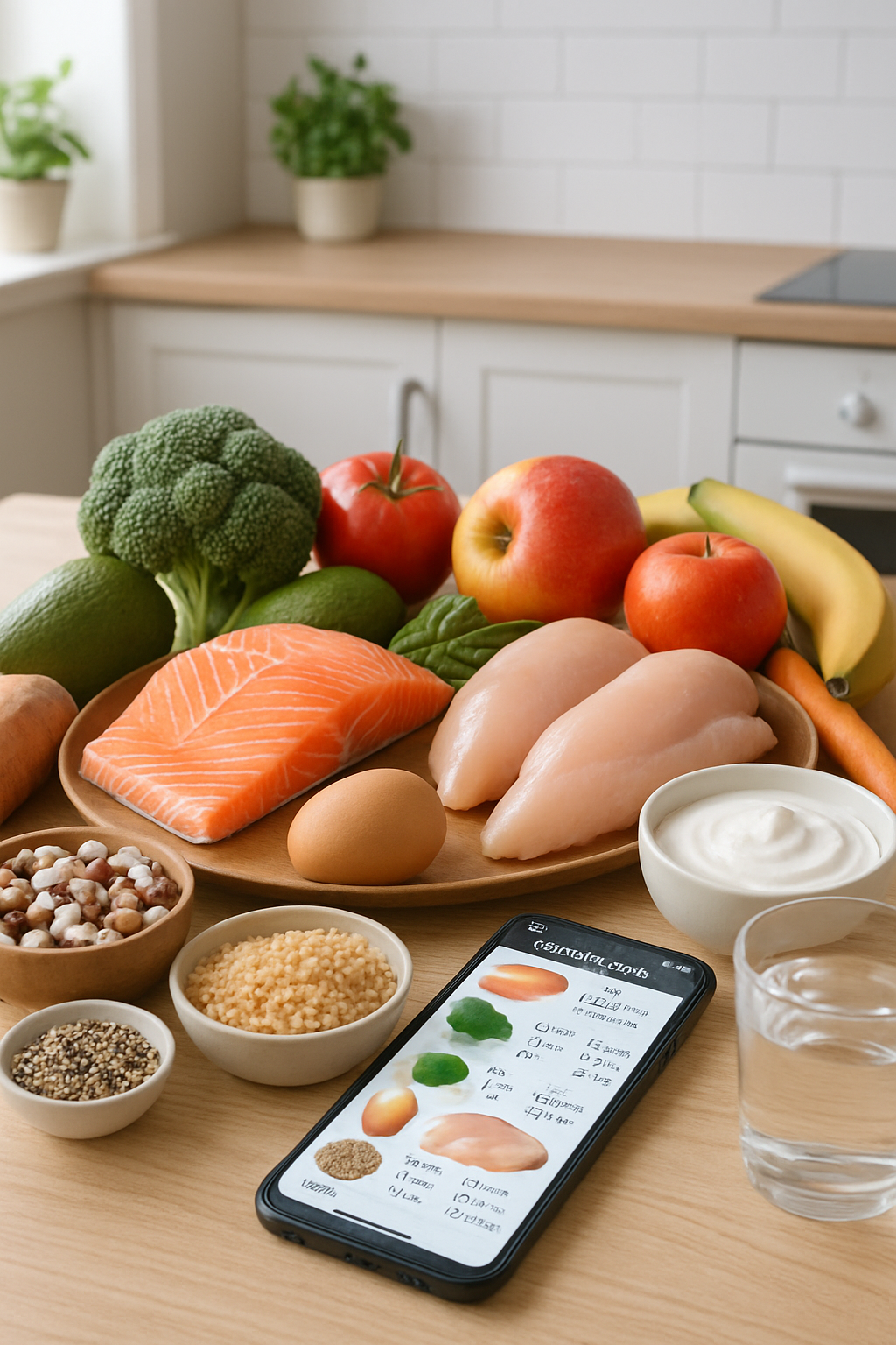 A Polynesian canoe sails towards a lush island, symbolizing a healthy journey guided by the SnapEat AI nutrition app.