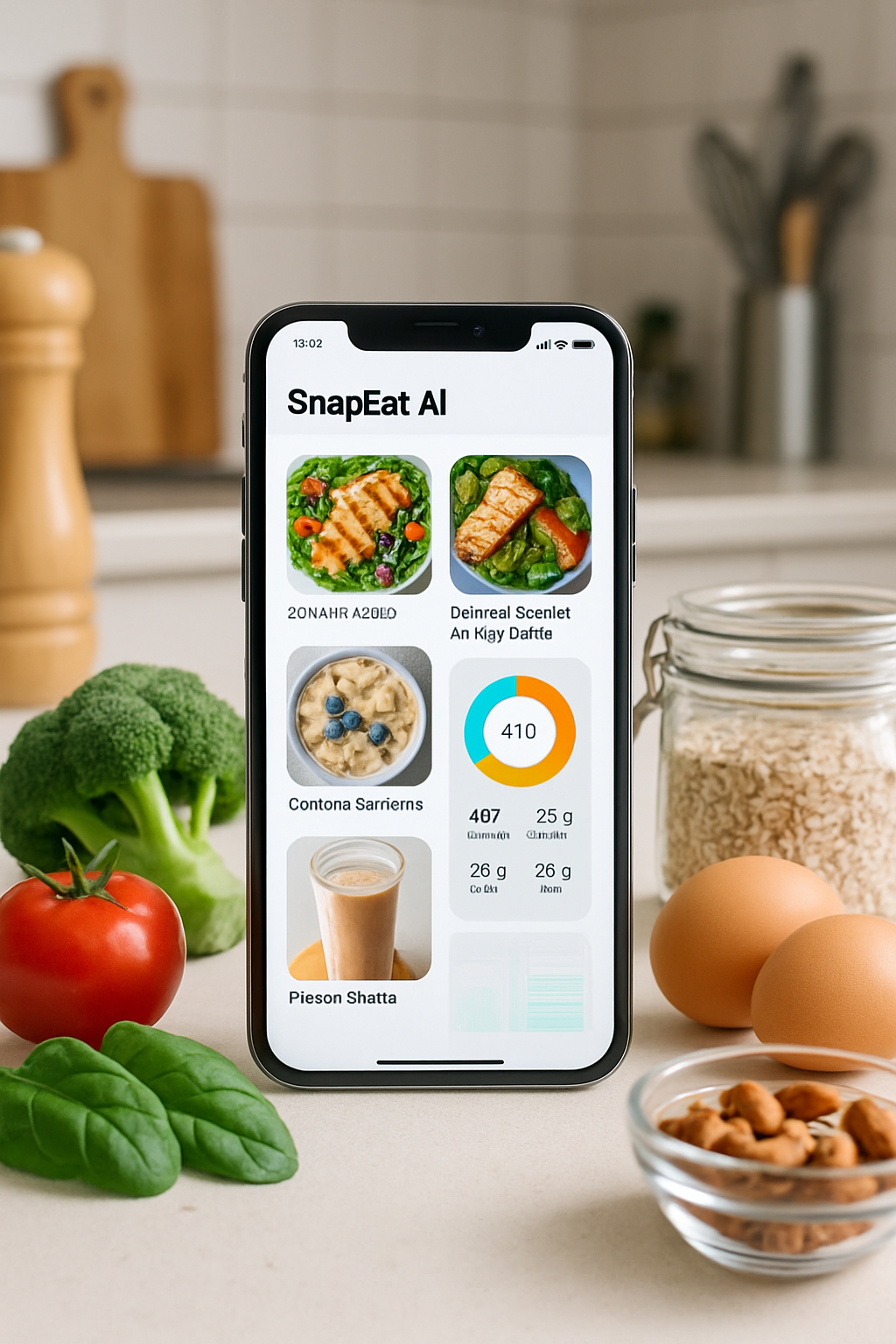 A guide to Tom Holland's nutrition plan for his superhero physique, featuring the SnapEat AI nutrition coach app.