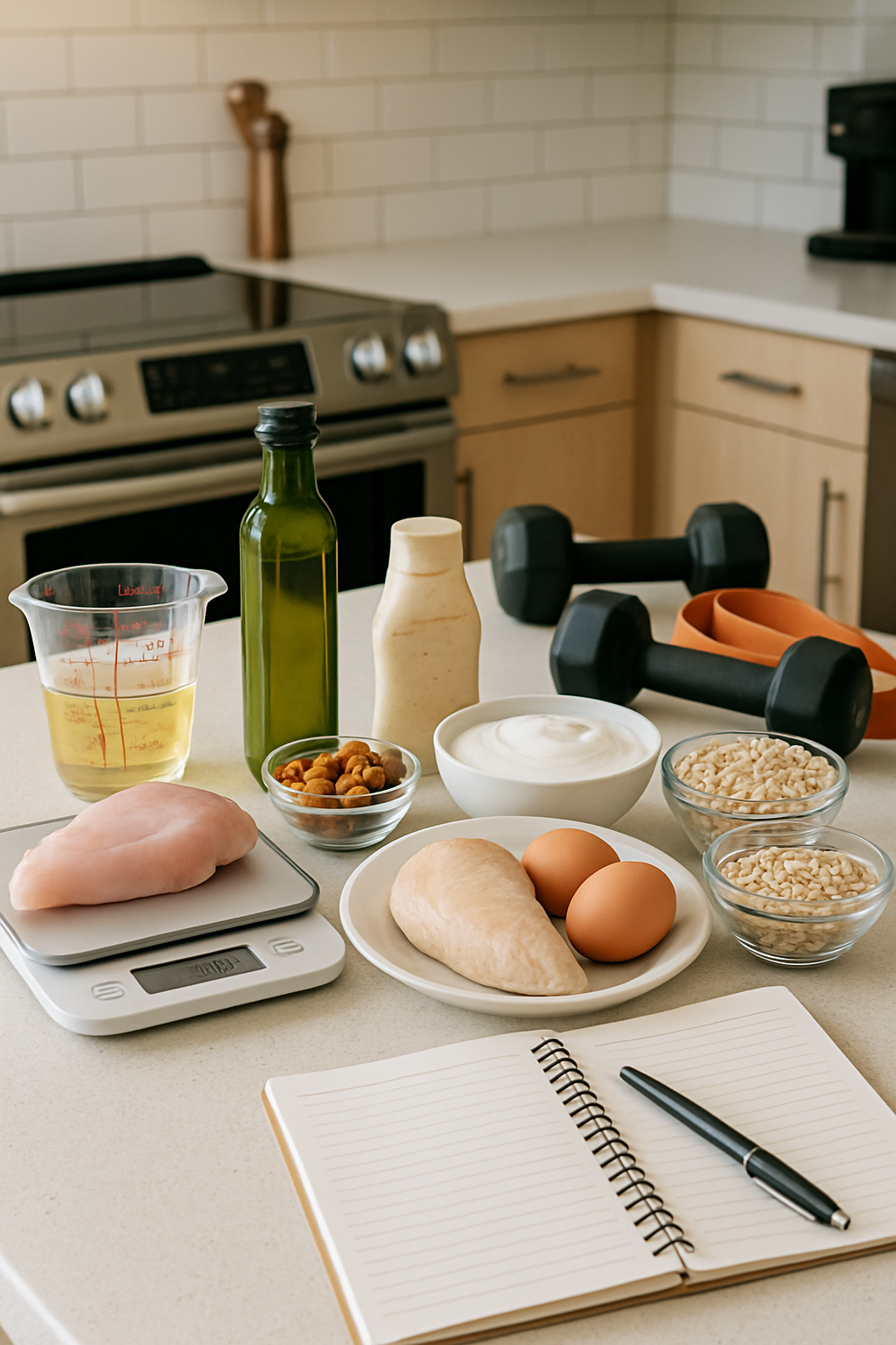 Frustrated person on a scale, symbolizing a weight loss plateau and common diet mistakes.