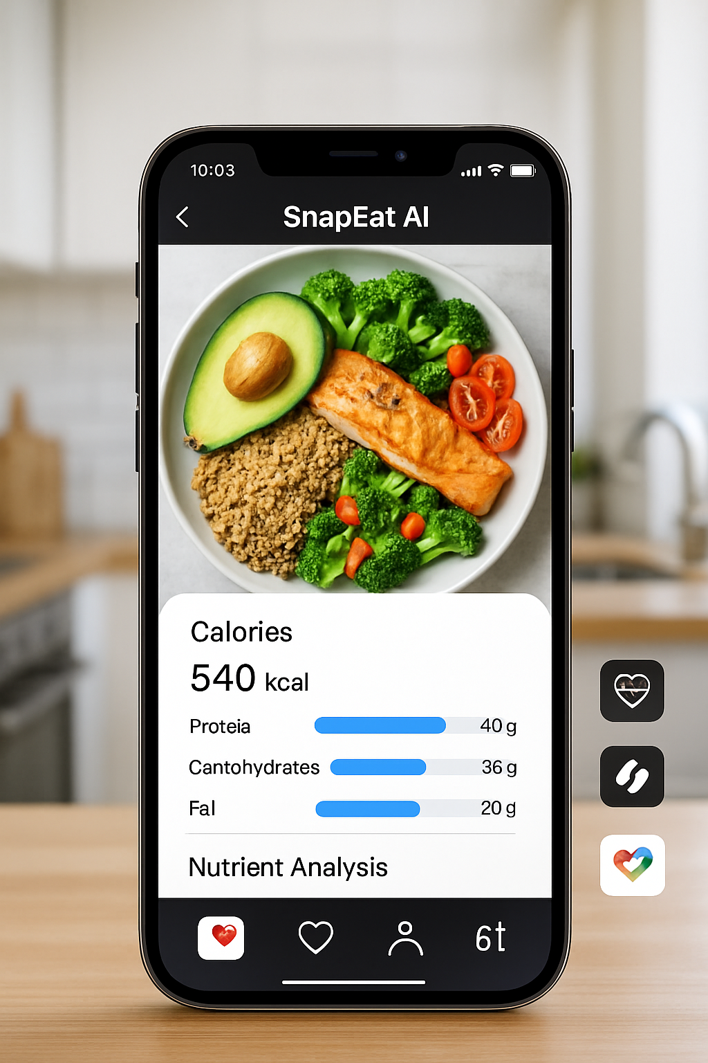SmartFood Log: The Effortless AI Nutrition Coach App for Food Tracking ...