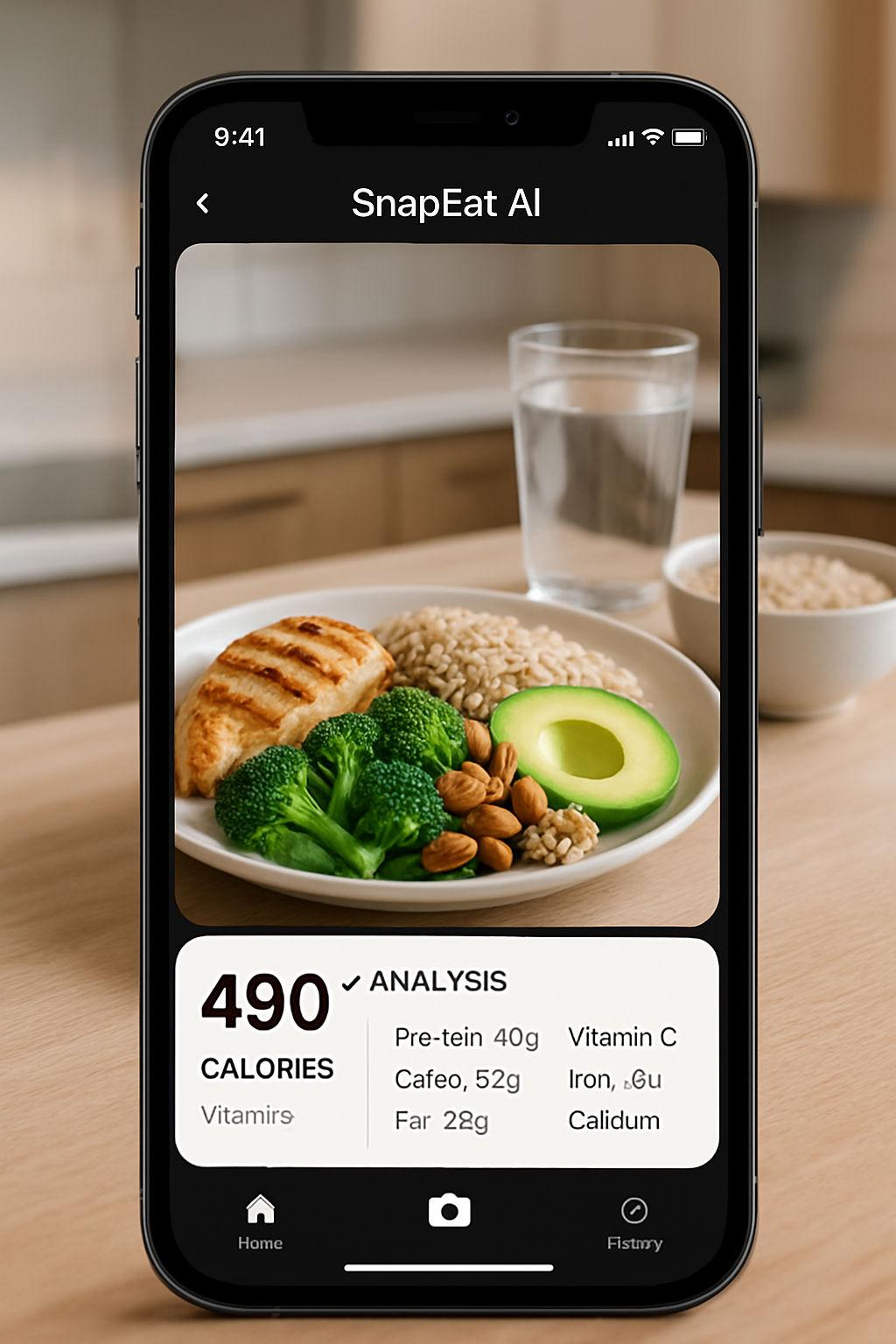 A man with a lean and defined physique, embodying the Hollywood wellness principles achieved with the SnapEat AI nutrition app.