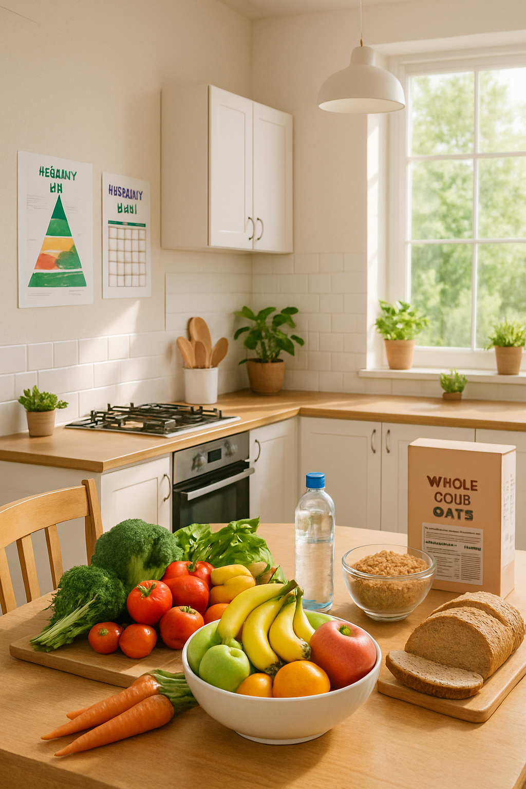 A person using the SnapEat AI app on their smartphone to scan a healthy meal.