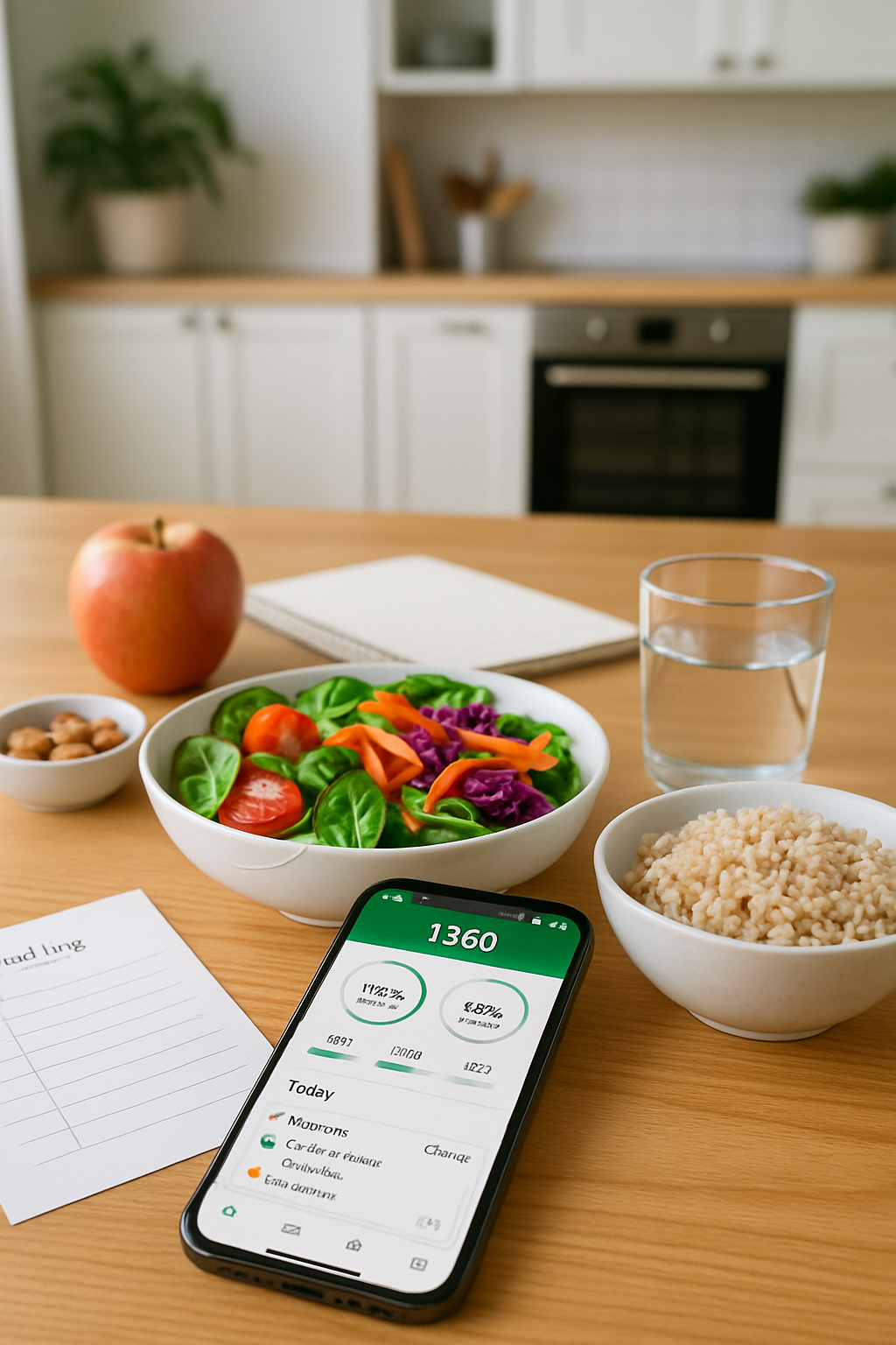 SnapEat AI app interface showing meal tracking gamified like a FNAF guard