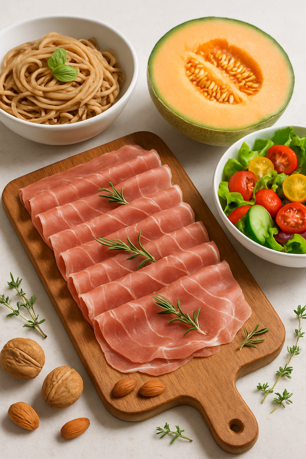 A smartphone displaying the SnapEat AI app interface, showing a colorful dashboard of nutritional information.