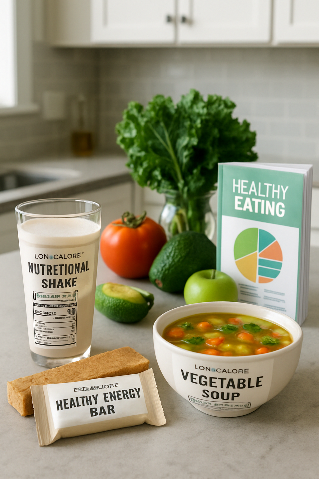 An overhead view of a healthy meal being photographed by a smartphone running the SnapEat AI application for calorie tracking.