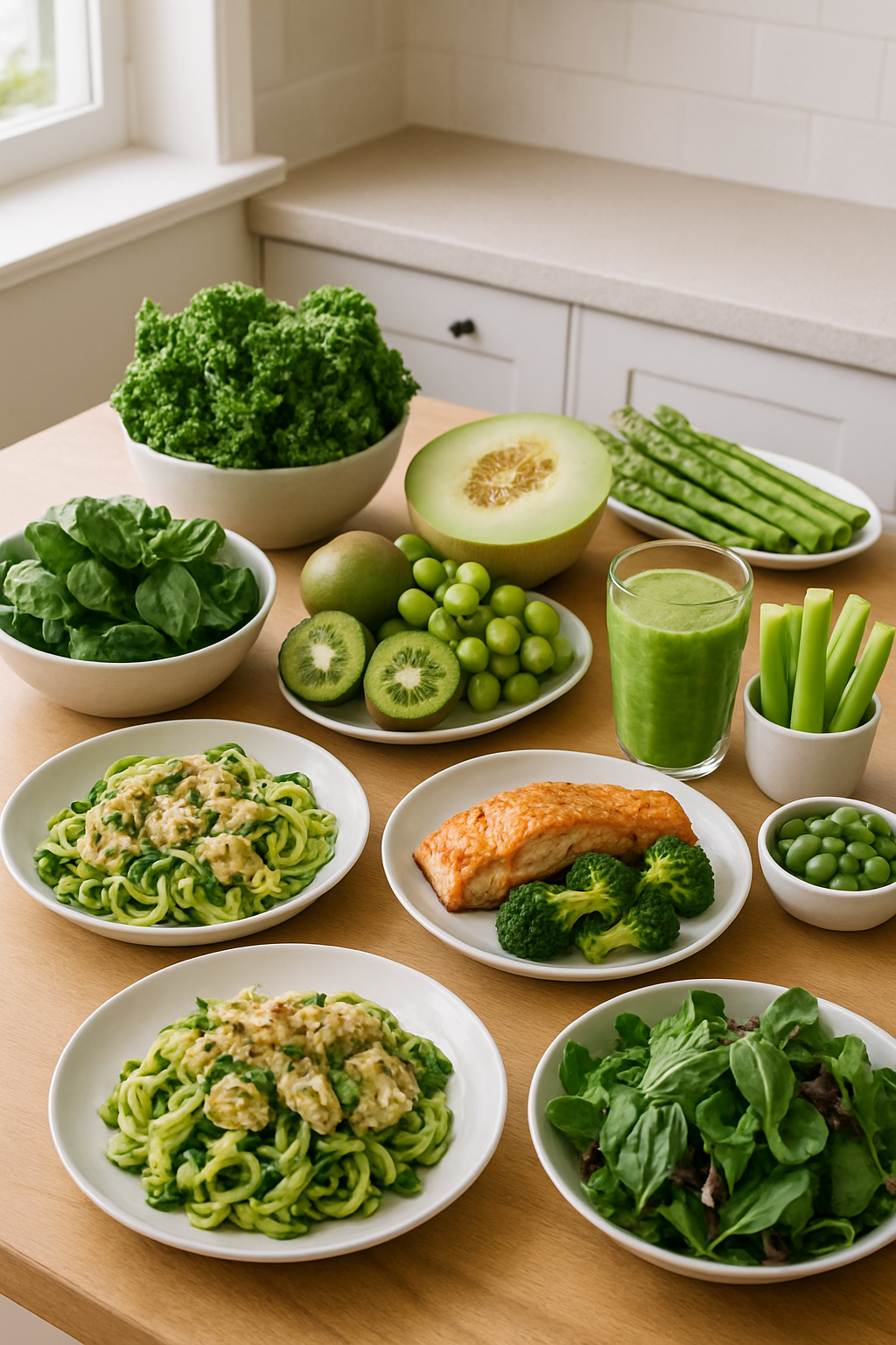 A healthy St Patrick's Day meal of salmon and broccoli being tracked on the SnapEat AI food tracking app.