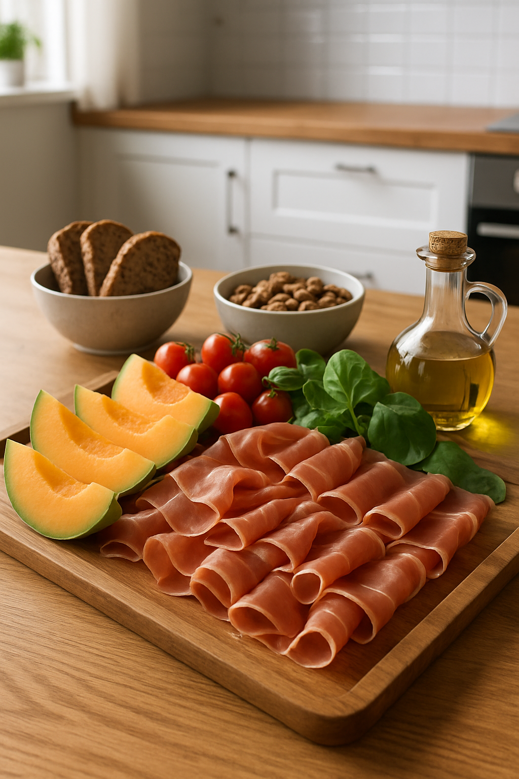 A smartphone displaying the SnapEat AI app interface with food recognition