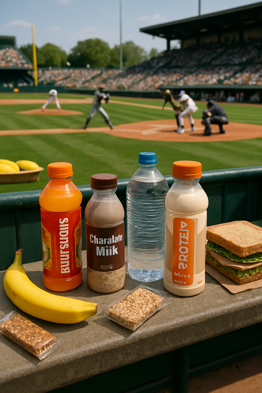 An overhead shot of a healthy athlete diet plan meal, including grilled chicken, quinoa, and broccoli, part of a sports nutrition strategy.