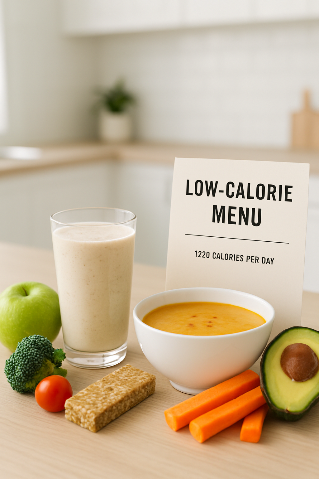 A smartphone displaying the SnapEat AI app's calorie tracking feature, placed next to a vibrant salad.