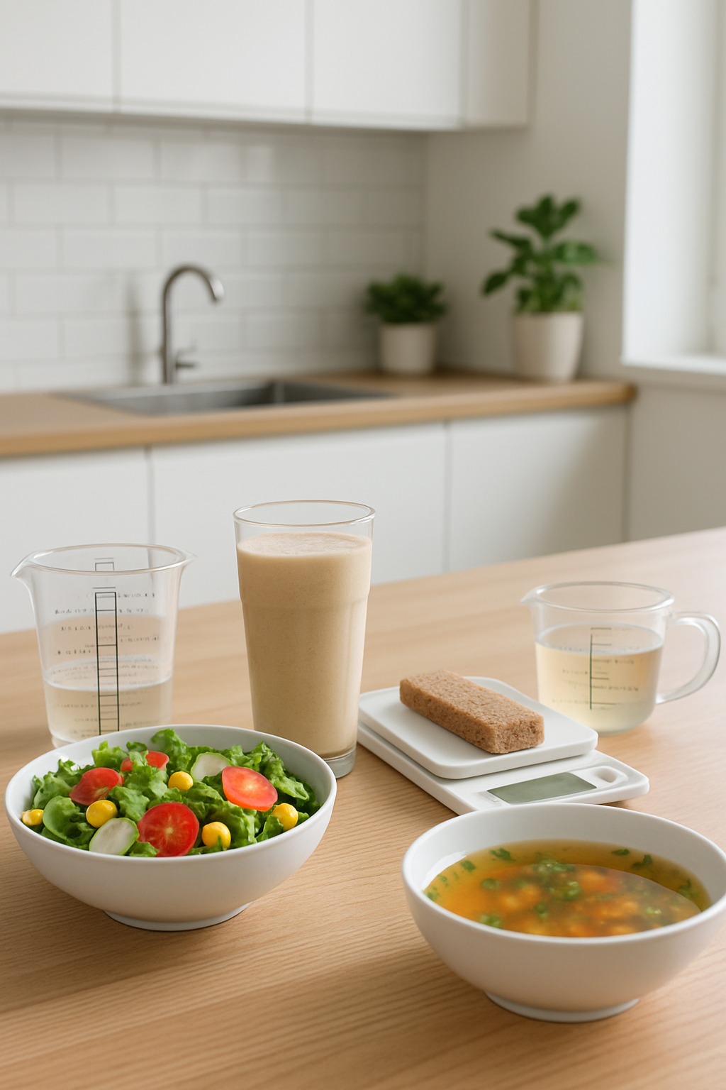 A healthy and balanced meal with fresh vegetables, grilled chicken, and quinoa, representing a sustainable diet plan.